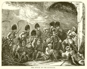 Der Angriff auf den Alumbagh (1857)