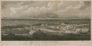 Die Städte London und Westminster von English School