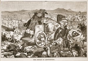 Die Niederlage von Adonizedek von English School