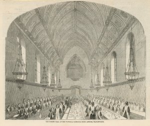 Der Speisesaal im Victoria Patriotic Fund Asylum von English School
