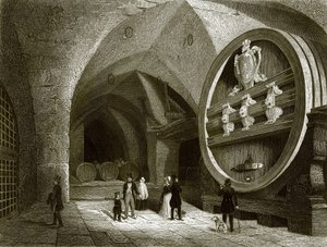 Das große Weinfass in Heidelberg von English School