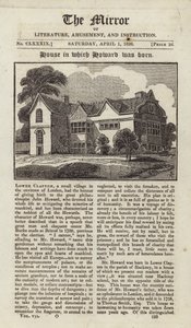 Das Haus, in dem John Howard geboren wurde von English School
