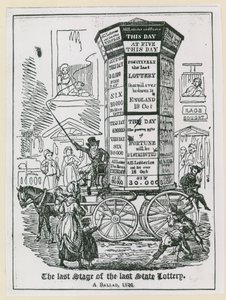 Die letzte Phase der letzten Staatslotterie. Eine Ballade von 1826 von English School