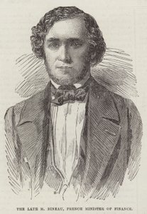 Der verstorbene M. Bineau, Französischer Finanzminister von English School