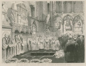 Der verstorbene Robert Browning von English School