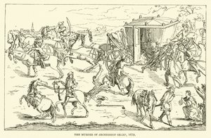 Der Mord an Erzbischof Sharp, 1679 von English School