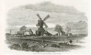 Die alte Mühle auf Wimbledon Common von English School