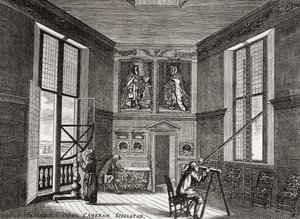 Der alte Beobachtungsraum, Greenwich, aus A Short History of the English People von J. R. Green, veröffentlicht 1893