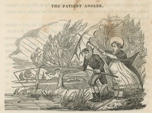 Der geduldige Angler von English School