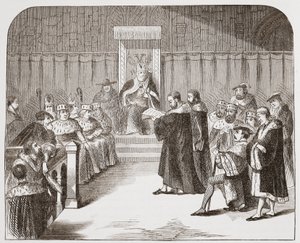 Die Verlesung des Augsburger Bekenntnisses von English School