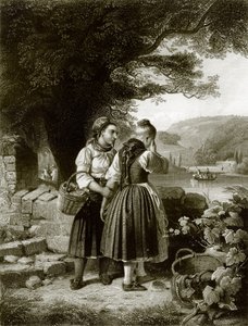 Der Abmarsch der Rekruten von English School