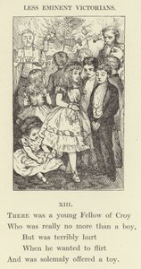 Es war ein junger Mann aus Croy (Gravur) von English School