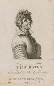 Thomas Bates, 1606 für die Pulververschwörung hingerichtet