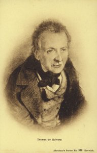 Thomas de Quincey (1785-1859), englischer Essayist