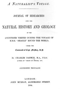 Titelseite zu A Naturalist
