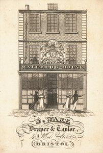 Handelskarte, S Ware von English School