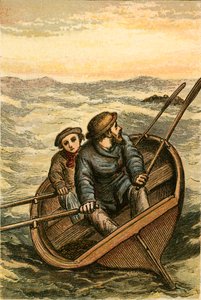Zwei Personen gerettet von Leask und seinem jungen Sohn vor Stromness von English School