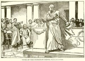 Typen des Patrizierstandes.—Catilina in der Enge von English School