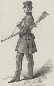 Uniform des Metropolitan Rifle Club (Stich) von English School