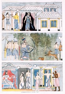 Usseeratanam Rajah, Teil I, aus Die Geschichte und Lehre des Buddhismus von Edward Upham, 1829
