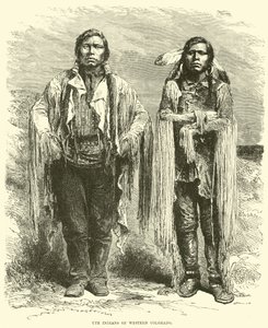 Ute-Indianer aus West-Colorado