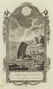 Verschiedene Boote, Barken usw., die in den Flüssen und an den Küsten Perus in Südamerika verwendet werden von English School