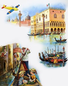 Venedig von English School