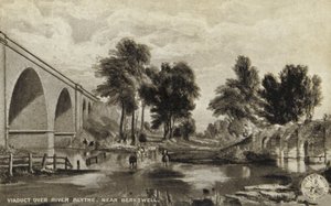 Viadukt über den Fluss Blythe, in der Nähe von Berkswell von English School
