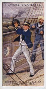 Victoria-Kreuz: Midshipman (später Konteradmiral) C D Lucas, RN, in Bomarsund von English School