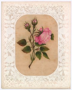 Viktorianische Valentinskarte