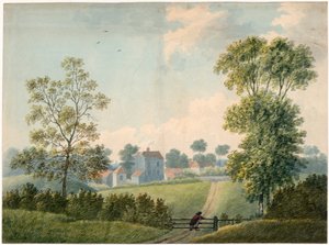 Ansicht hinter Kilburn Wells von English School