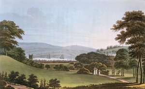 Blick von der Festung, in der Nähe von Bristol, 1802 von English School