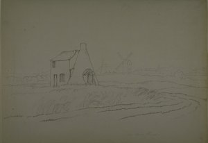 Ansicht in der Nähe von Nine Elms, Vauxhall, ca. 1810 von English School