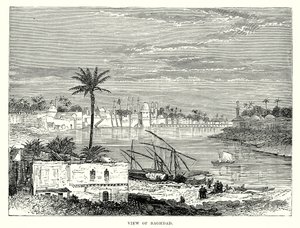 Ansicht von Bagdad von English School