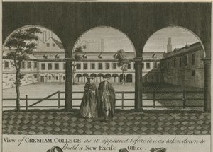 Ansicht des Gresham College
