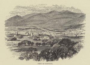 Ansicht von Keswick (Gravur) von English School