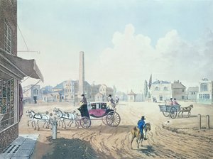 Ansicht von London Nr. 2, Eingang der St. George