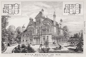 Villa, Westgate on Sea (Gravur)