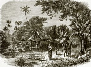 Dorf auf Java von English School