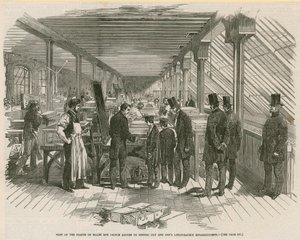 Besuch des Prinzen von Wales und Prinz Alfred bei Messrs Day und Sons Lithographische Anstalt von English School