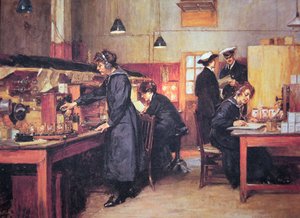 Frauenfunk- und Telefonistinnen der Royal Navy im Ersten Weltkrieg von English School