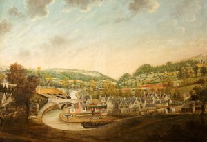 Wallbridge, Gloucestershire, um 1790 von English School