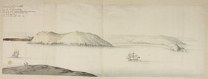 Westlicher Eingang des Cork Harbour, von den Kidds, oder Cow and Calf, bis zur Cross Beg Island; Westlicher Eingang des Cork Harbour, zeigt Halbowlin Island, Spike Island und Cross Haven, ca. 1684