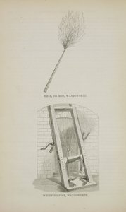 Peitsche oder Rute und Pranger in Wandsworth, aus The Criminal Prisons of London and Scenes of Prison Life von Henry Mayhew (1812-87) und John Binny, 1862 von English School