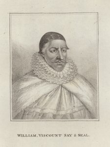 William Fiennes, 1. Viscount Saye und Sele von English School