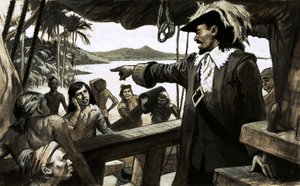 William Paterson versuchte, eine neue Handelskolonie auf der Landenge von Panama zu gründen von English School
