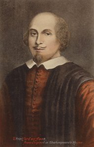 William Shakespeare (ca. 1564-1616), englischer Dramatiker und Dichter von English School