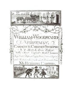 William Woodward, Nachtmann, Kutscher und Schornsteinfeger, Nr. 1 Mary-Le-Bone Passage, Wells Street, Oxford Market, London