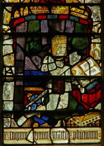 Fenster N5 mit Heinrich VII. von English School