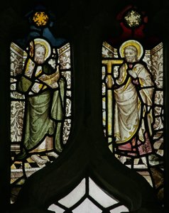 Fenster N5 mit St. Judas und St. Thomas von English School